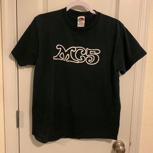 MC5 band T-shirt black medium.Early 2000’s